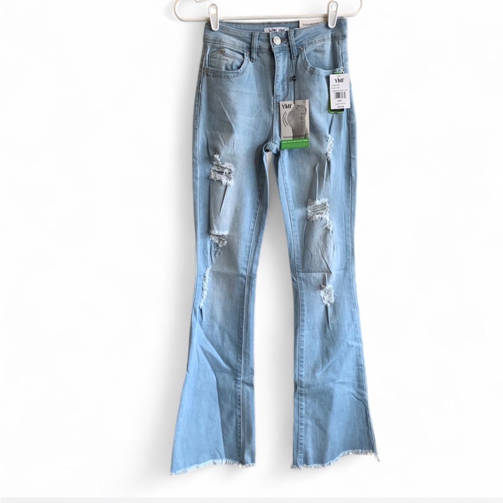 YMI Blue Flare Leg Jeans! NWT!!